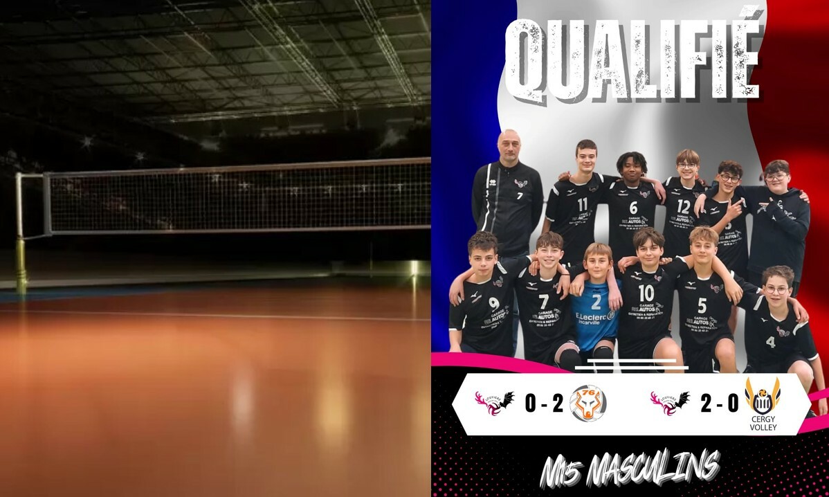 Coupe de France M15 Masculin - Qualifié pour le 3ème tour - RDV le 7 décembre 2025