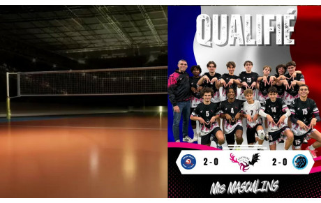 Coupe de France M18 Masculin - Qualifié pour le 3ème tour - RDV le 14 décembre 2025